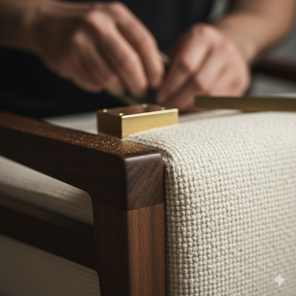 Sanvia Chair üretim süreci - El işçiliği ve modern teknoloji